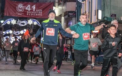 Presencia del atletismo sajeño en la última carrera del año, la San Silvestre de Elda