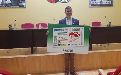La Comparsa Garibaldinos celebra su 150 aniversario en el cupón de la ONCE