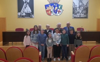 Los niños y niñas de Sax reciben premios por sus trabajos en el XXXVI Concurso de Cuentos sobre las fiestas de San Blas