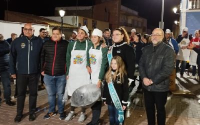 Celebración del L Concurso de Gachamigas de la Mayordomía de San Blas, el arte de cocinar frente al santo patrón