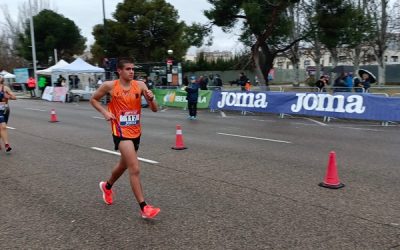 Un atleta sajeño se proclama tercero en el Campeonato de España de Marcha en Ruta