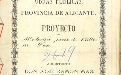 El proyecto de Matadero para la Villa de Sax de 1884