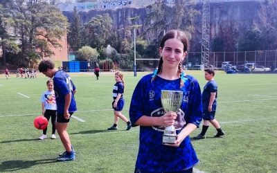 La jugadora sajeño catalana Candela Abellán Alloza se alza con el Campeonato de Rugby de Catalunya
