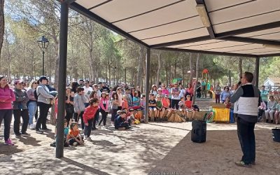 El colegio Cristóbal Colón de Sax realizaba su Convivencia Deportiva en el Plano