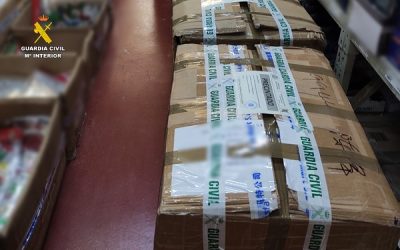La Guardia Civil ha retirado del mercado más de 43.000 juguetes de contrabando