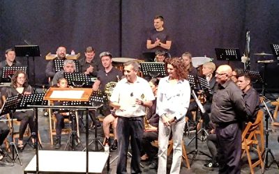 La `XXI Campaña de Conciertos de intercambios musicales´ llegaba a Sax con un concierto de los Sones y la Unión Musical Algueñense