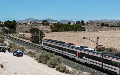 El arrollamiento de un hombre interrumpía la circulación ferroviaria entre Elda y Sax durante más de tres horas