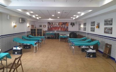 La Comparsa de Moros organizaba con éxito su décimo octava donación de sangre en Sax