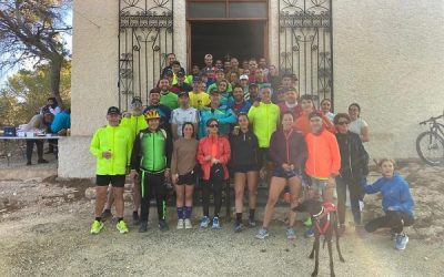 Éxito en la primera subida a San Pancracio corriendo, un evento organizado por el Club Atletismo Sax