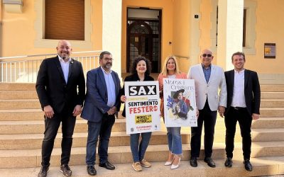 Sax y Petrer comparten el sentimiento festero con las celebraciones de San Blas y Sant Bonifaci