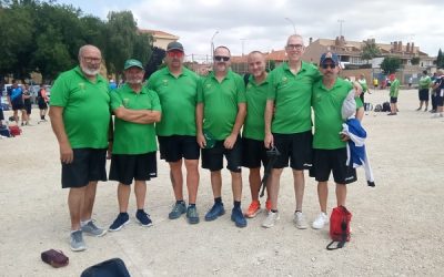 Amplia representación sajeña en el Campeonato Regional de Petanca celebrado en Elda