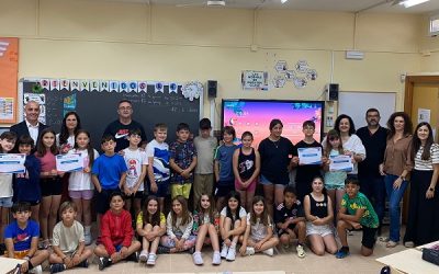 El Colegio Cristobal Colon de Sax reconocido por su labor en el programa “Aquae STEM” de la Fundación Aquae