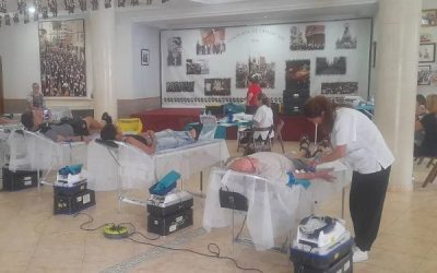 Muy buena respuesta a la campaña de donación de sangre de la Comparsa de Cristianos en Sax