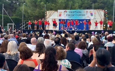 Espectaculares festivales fin de curso en los centros escolares de Sax