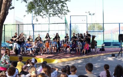 La Unión Musical de Sax ofrece conciertos didácticos en los centros escolares sajeños