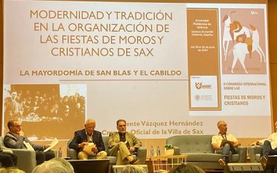 Dos sajeños participaban en las ponencias del II Congreso Internacional sobre fiestas de Moros y Cristianos en Gandía