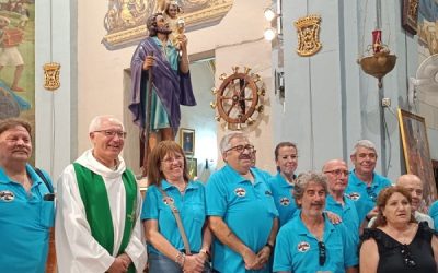Sax sigue con las fiestas por San Cristóbal con la bendición de vehículos