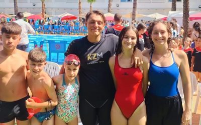 Gran actuación del Club Natacion Sax en el Trofeo Memorial Juan Fuster Zaragoza en Benidorm