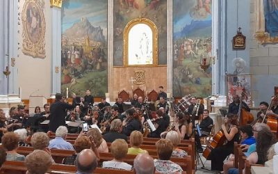 El templo parroquial de Sax acogía una estupenda velada de zarzuela