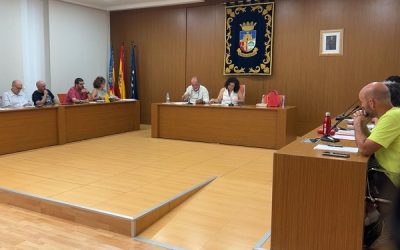 Sesión plenaria ordinaria en el Ayuntamiento de Sax convocada para el jueves 28 de noviembre
