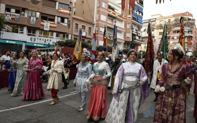 Las fiestas de San Blas de Sax participaron en el 50 aniversario del I Congreso Nacional de Fiestas de Moros y Cristianos