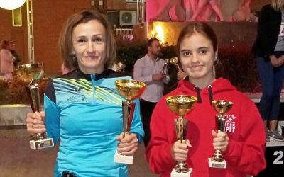 Lluvia de metales para atletas sajeños en el XI Cross Nocturno Villa del Juguete de Ibi