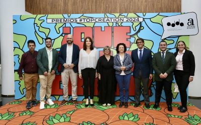 La Diputación reconoce el talento de los jóvenes de la provincia en la Gala de los Premios #TopCreation2024