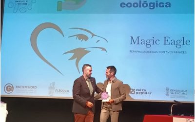 La asociación sajeña Magic Eagle ha sido nuevamente premiada con un galardón por su labor en la educación ambiental