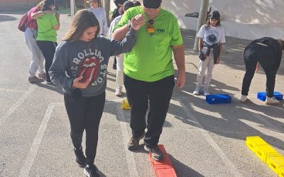 Escolares sajeños llevan a cabo un evento destinado a derribar las barreras hacia la inclusión de personas con discapacidad