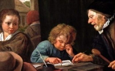 Un maestro de escuela en Sax en el año 1516