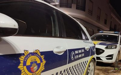 El sindicato SPPLB denuncia que únicamente una patrulla de la Policía Local se encarga de garantizar la seguridad en Sax