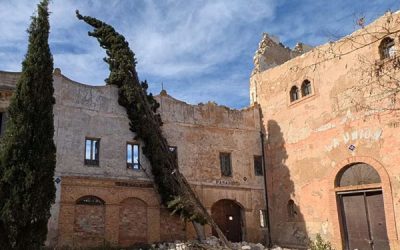La Plataforma Cultural para la Salvaguardia y Conservación de la Colonia de Santa Eulalia ha emitido una advertencia en relación al peligro de la caída de un árbol de gran envergadura