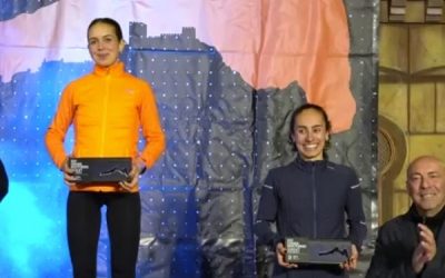 Dos atletas sajeñas sobresalen en el 14º Cross Nocturno Saxum Villa de Sax