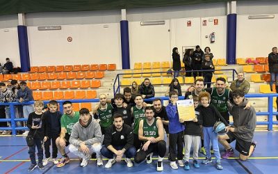 El Baloncesto sajeño se une a ‘Canastas Contra el Cáncer infantil’ de la Fundación Unoentrecienmil