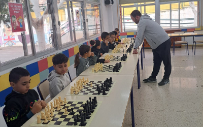 Éxito del Primer Certamen de Ajedrez celebrado en el CEIP Alberto Sols de Sax