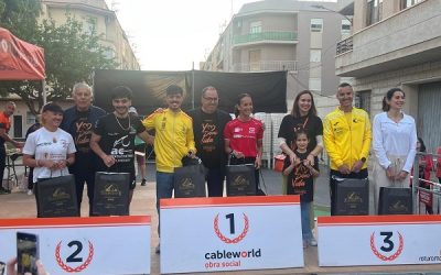Participación sajeña y pódiums en la 8ª carrera y marcha solidarias “Yo Dono Vida” en  Novelda