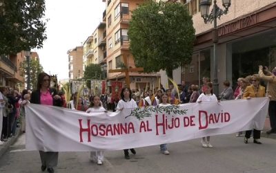 Sax daba inicio a la Semana Santa 2025 marcada por la procesión de las Palmas y Ramos