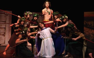 Teatro Clásico representado por alumnas y alumnos del IES Pascual Carrión de Sax: Ludus Saxi Presenta “Las Bacantes”
