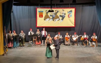 Talento, tradición y cultura se unieron en el intercambio musical de los Sones y la Peña Sajeño Alagonesa