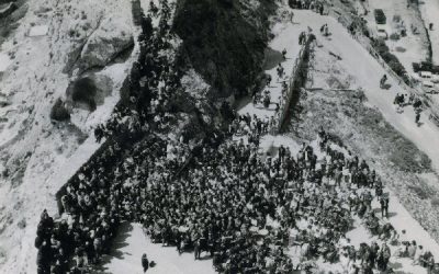 La celebración del día de los Castillos en Sax en 1968