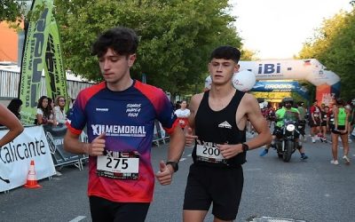 Pódiums para el atletismo sajeño en el XIII Memorial José Manuel Zambrana Pleguezuelos de Ibi
