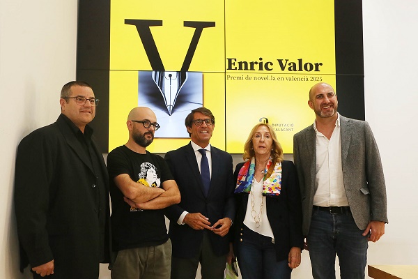 La Diputación otorga el XXX Premi Enric Valor de Novel·la en Valencià al castellonense Jordi Colonques
