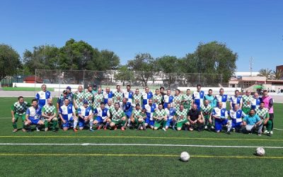 Victoria del mejor deporte en el partido que conmemoraba el 60 aniversario del hermanamiento Sax Alagón