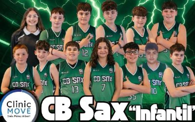 Los infantiles del Club Baloncesto Sax entre los mejores