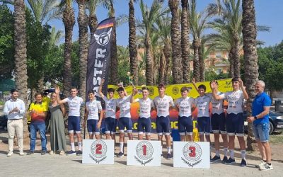 El Club Ciclista Sax se impone en el Critérium Ciudad de San Vicente de Cadetes