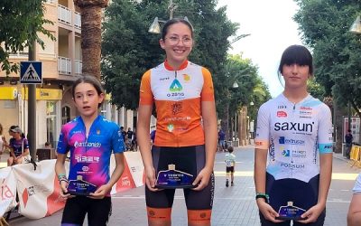 Buenas posiciones del Club Ciclista Sax en Cocentaina en el V Trofeu Rafa Valls de Escuelas