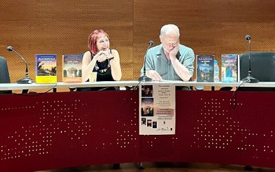 Sax brindó un cálido acogimiento a Elia Barceló en la presentación de su más reciente obra literaria