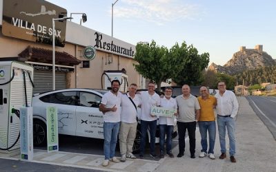 Sax se convirtió en una de las paradas destacadas del desafío EMarathón2025, el evento buscaba promover la movilidad sostenible