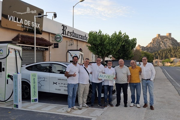 Sax se convirtió en una de las paradas destacadas del desafío EMarathón2025, el evento buscaba promover la movilidad sostenible