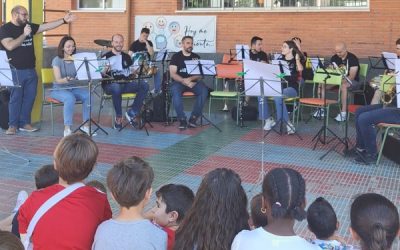 La Unión Musical de Sax va a los coles edición 2025